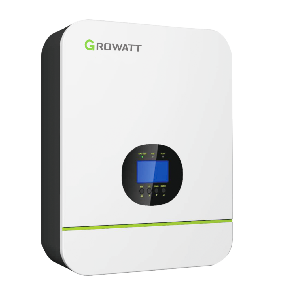 Growatt SPF 5000 TL-HVM-P Hybrid 5kW 48V Low Frequency Inverter - Ozil ...